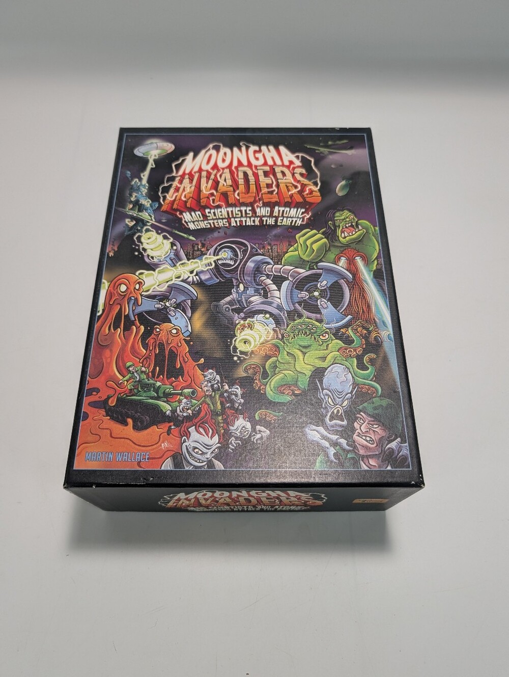Moongha Invaders: Mad Scientists and Atomic Monsters Attack the Earth! Game